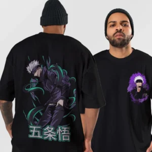 Vastra savvy Gojo Satoru Anime Oversized T-shirt