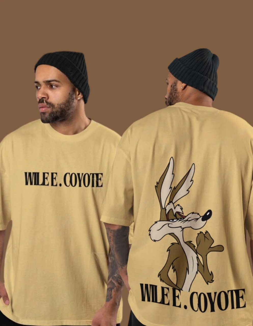 Wile E. Coyote Looney Tunes Oversized T-Shirt – Vastra Savvy Anime