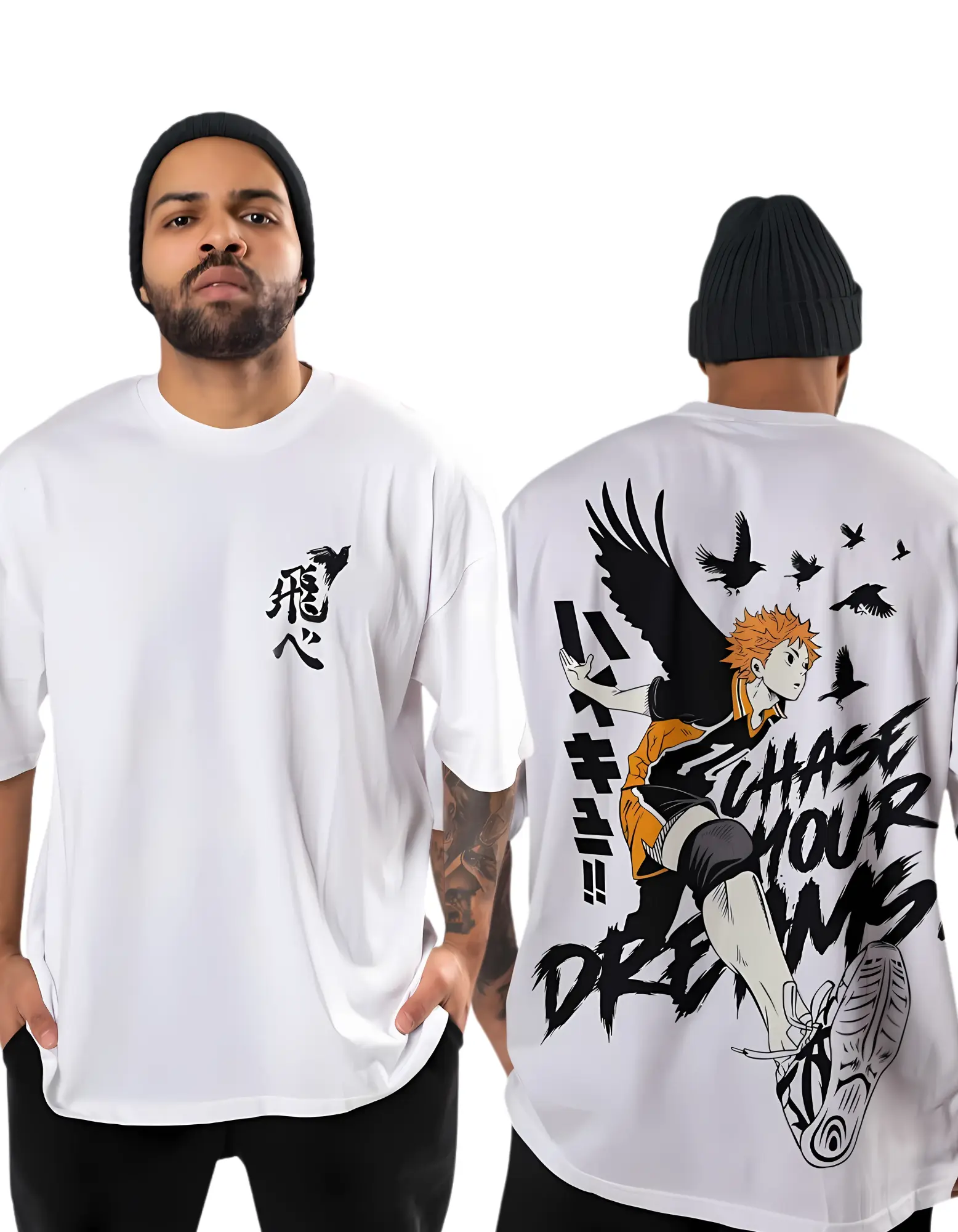 Haikyuu Shoyo Hinata Oversized T-Shirt – Karasuno High Volleyball